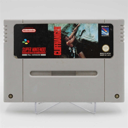 Cliffhanger - SNES - Cartridge - (UKV) (B Grade) (Genbrug)